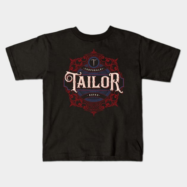 Shadow and Bone: Tailor Kids T-Shirt by firlachiel